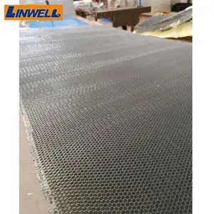 Thickness 5-50mm Aluminium Honeycomb cooling pad grid for roofing