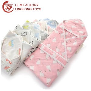 <span class=keywords><strong>Invierno</strong></span> cálido musulmán bebé Swaddle mantas infantil recién nacido espesar <span class=keywords><strong>saco</strong></span> envoltura Rosa conejo sombrero con cremallera musulmán Swaddle - Product Image 5