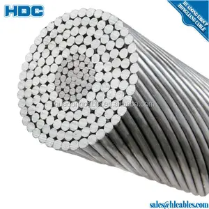 ACSR-conductor de aluminio para perros, alambre de acero reforzado, 50 mm2, 100 mm2