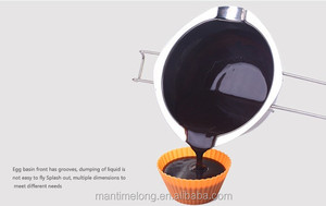 Pot à chocolat en acier inoxydable, four à fondre, pot à lait, outil pour faire fondre le beurre, outils de pâtisserie, bol chauffant avec poignée mtl - Product Image 3