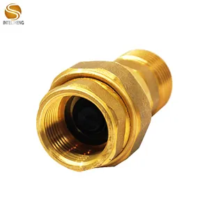 SNS JPC Series Metal One Touch Thread Pipe Fittings brass pneumatic pump parts