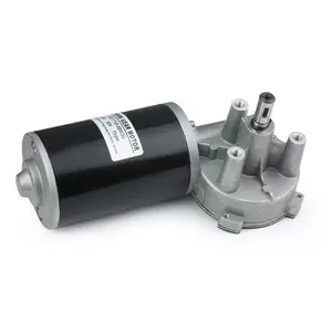 ביצועי עלות גבוהה 63mm 24v 12v dc ציוד תולעת מנוע עבור תעשייה כימית