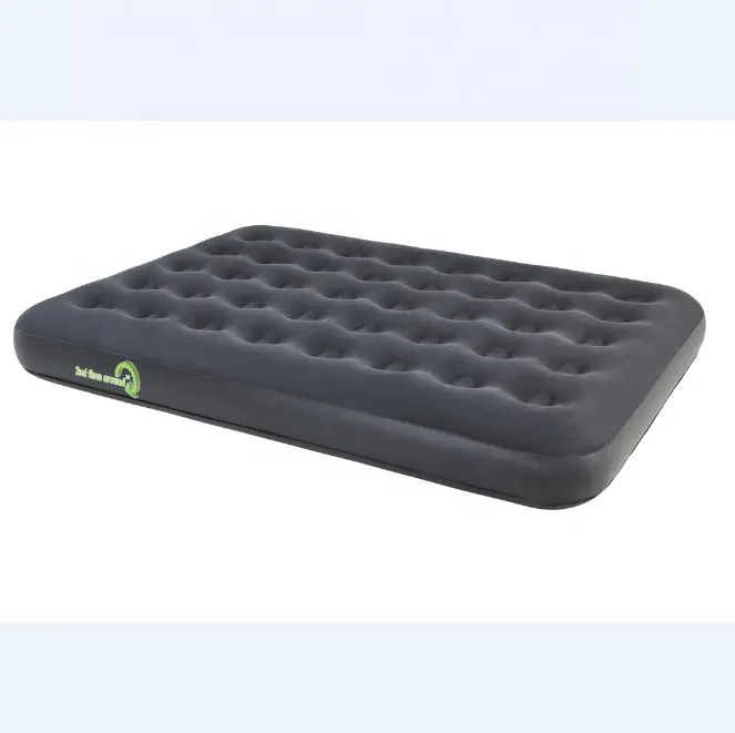 Double Airbed Penuh Ukuran Airbed, Coil-Beam Inflatable Berbondong-bondong PVC Kasur untuk Berkemah dan Rumah