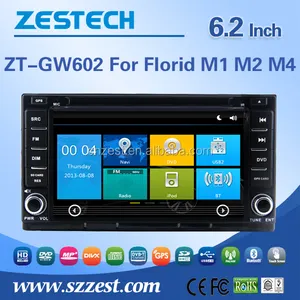 car audio for great wall Florid m4/m2/m1 car audio system with dvd player multimedia