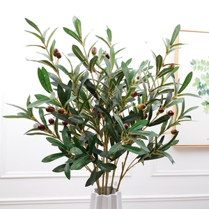 Branches <span class=keywords><strong>d</strong></span>'<span class=keywords><strong>olivier</strong></span> artificielles QiHao, faux <span class=keywords><strong>olivier</strong></span> au toucher réaliste, <span class=keywords><strong>d</strong></span>écoration <span class=keywords><strong>d</strong></span>'intérieur artificielle - Product Image 1