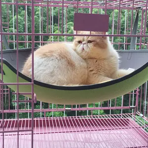 Hot sale Cat/Kitten Dog/Puppy pet bed lounger Cage hammock pet swing bed for cat