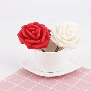 F-1119 Vente en gros de <span class=keywords><strong>petites</strong></span> fleurs en mousse florale bon marché pour la décoration - Product Image 4