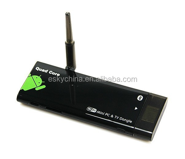 Cx 919 Android 4.2 RK3188 Quad Core Mini PC USB WiFi bluetooth Smart TV caja