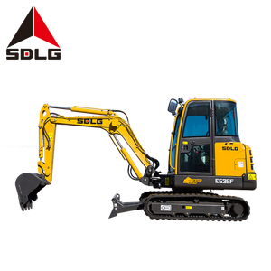 SDLG E635F Chinês pequeno escavadeira escavadeira escavadeira escavatore pell 3 t 2ton mini escavadeira hidráulica usada escavadeira com jack martelos - Product Image 3