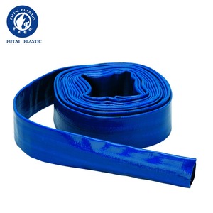 Fábrica de China al por mayor <span class=keywords><strong>flexible</strong></span> <span class=keywords><strong>PVC</strong></span> lay Flat goma manguera de riego - Product Image 1