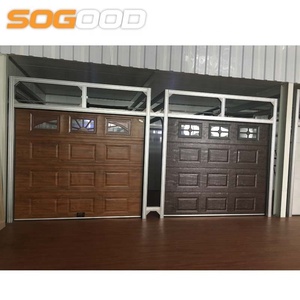 <span class=keywords><strong>Porte</strong></span> de <span class=keywords><strong>Garage</strong></span> coulissante en acier, de <span class=keywords><strong>Garage</strong></span>, en coupe, isolé au plafond, 9x8, moderne, européen et américain - Product Image 3