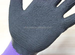 Fashion latex coated knit gloves Working gloves nylon coated with latex <span class=keywords><strong>foam</strong></span> from Palm - Product Image 2