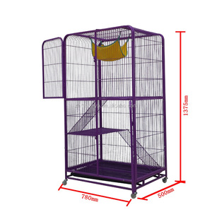 Açık kedi muhafazaları/katlanır kedi kafesi satılık ucuz - Product Image 6