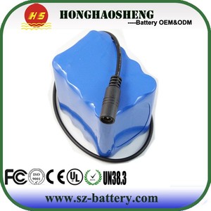 大容量12v10ahまたは10000mahリチウムイオンバッテリー充電式186503s4pリチウムイオンバッテリー - Product Image 5