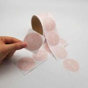 Tùy Chỉnh Vinyl Không Thấm Nước 5Cm Vòng Tròn Nhãn Công Ty Logo Vòng Dán Logo In Ấn - Product Image 6