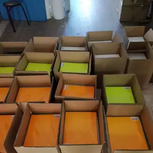 Commercio all'ingrosso di qualità del hign PVC/Stampabile PU Flex/FLOCK/Scintillio/Ologramma/Trasferimento di Calore del vinile fogli di Pellicola