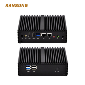 Barato 4th generación Core <span class=keywords><strong>I3</strong></span> 4005U Ubuntu 2 Ethernet Ubuntu ganar 10 Mini Pc con ranura para tarjeta Sim - Product Image 1