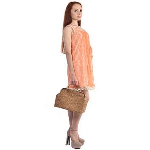Abito Casual elegante da donna brasiliano per nappine da spiaggia estive con motivo a tinta unita stile naturale <span class=keywords><strong>abbigliamento</strong></span> da donna - Product Image 4