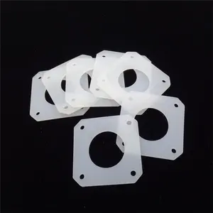 Custom Die Cut Square Washer Lock Thin Clear Silicone Washer M2 M4 M5 M8 M16 M24 14mm Plastic Nylon Rubber Flat Washers