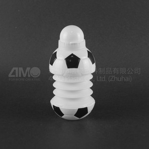 Patrón de flores forma de la bola botella de plástico, energía beber de plástico botella del deporte de agua - Product Image 6