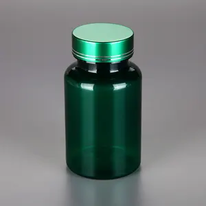 En gros 150ml Bouchon En Aluminium En Plastique PET Vitamine Soins Médicaux Bouteille