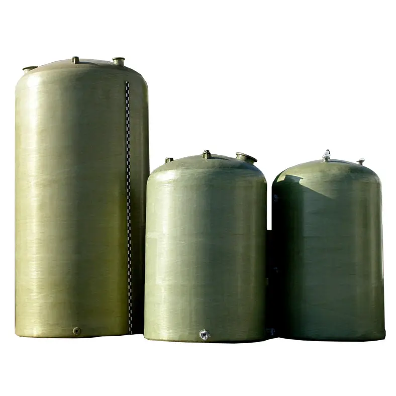 Tanque de água químico grp frp, 70000 litros, 40000 litros, tanque de armazenamento de água químico