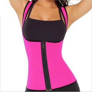 Adjustable Breathable Eco-Friendly <strong>Plus</strong> <strong>Size</strong> Body Shaper Neoprene Waist Trainer Zipper and Hook Abdomen Waist Girdle <strong>Corset</strong> - Product Image 4