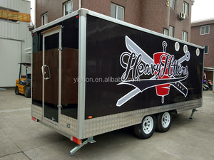Xe Đẩy Thức Ăn Bbq Tiêu Chuẩn Úc Xe Kéo Thực Phẩm Di Động Xe Tải Du Lịch Xe Tải Hai Trục YS-FV490 Xe Tải Thực Phẩm - Product Image 5