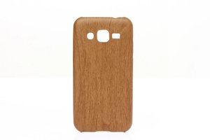 Vendedora caliente madera y PU celular caso mado sauve ligero retro para Samsung Galaxy J1 J2 - Product Image 3