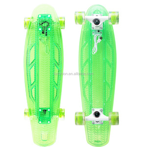 Nouvelle planche à roulettes LED transparente avec plateau lumineux et roues LED clignotantes - Product Image 6