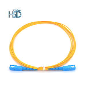 Nhà Máy giá tốt nhất SC-SC UPC Singlemode 9/125 bọc thép <span class=keywords><strong>fiber</strong></span> <span class=keywords><strong>optic</strong></span> vá dây cáp Simplex 1 2 <span class=keywords><strong>3</strong></span> Meter cho thông tin liên lạc Cáp - Product Image 3