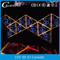 Boîte de nuit nouvelle conception SMD3528 Dj Booth Portable /dj Booth Table/dj Façade Booth