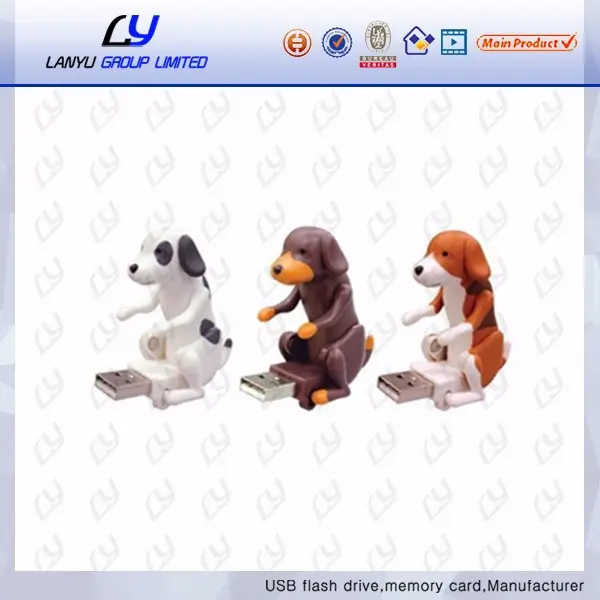 Hp — clé usb avec personnages de dessin animé, 1 go, originale, lecteur flash, étiquette de chien, en vrac, nouvelle collection 2015