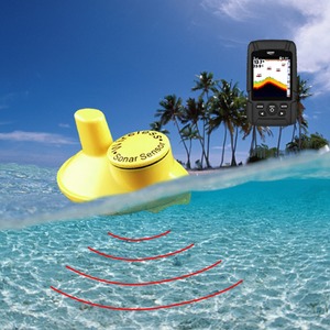 Thiết Bị Bảo Hiểm Không Dây 328ft/100M, Máy Tìm Cá May Mắn 2 Trong 1, Menu ENG/RU 100%, Thiết Kế Chống Nước 6M, Có Dây, Độ Sâu 100M - Product Image 4
