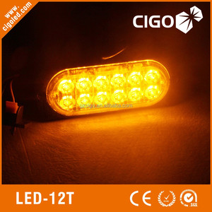 2023 Đèn Led Xe Hơi 12 LED 36W Màu Xanh Lá Cây Mỏng Đèn Led Cảnh Báo Nhấp Nháy Đèn LED 12V Đèn Khẩn Cấp 12V-24V - Product Image 6