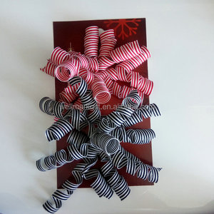 Paquete <span class=keywords><strong>de</strong></span> regalo <span class=keywords><strong>de</strong></span> boda, decoraciones, <span class=keywords><strong>cinta</strong></span> autoadhesiva, <span class=keywords><strong>tela</strong></span> a rayas, Lazo <span class=keywords><strong>de</strong></span> <span class=keywords><strong>cinta</strong></span> rizada tejida - Product Image 3