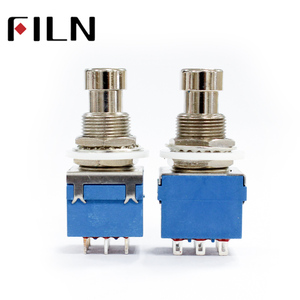 9 Pin Chuyển Đổi Cây Đàn Hiệu Ứng Effects Pedal Box Stomp Chân Chốt 3PDT Chuyển Đúng Bypass - Product Image 2