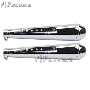 <span class=keywords><strong>Silencieux</strong></span> d'échappement universel Pazoma Silver pour motos personnalisées, chopper, bobber, café <span class=keywords><strong>racer</strong></span> - Product Image 5