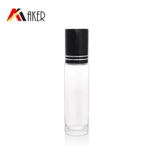 10ml Rỗng Xi lanh rõ ràng khử mùi kính cuộn trên chai trong kho