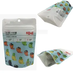 Customized plastic food packaging Stand up Dried Fruits Pouches 250g 500g 1000g beef jerky Bag with Zipper