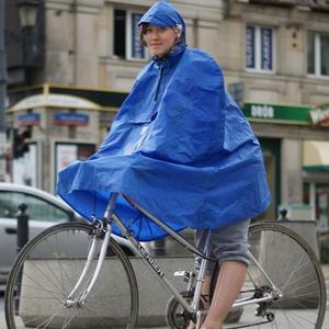 Manteau de pluie de <span class=keywords><strong>vélo</strong></span> pour hommes et femmes, <span class=keywords><strong>Cape</strong></span> de pluie en Poncho, à capuche, coupe-vent, housse de Scooter mobile - Product Image 5