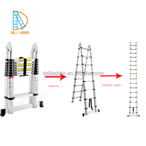 บันไดอลูมิเนียมยืดหดได้ Deliladder 3.8 เมตร พร้อมระบบปิดแบบนุ่มนวล มาตรฐาน EN131-6 ANSI Warenwet AS/NZS CAN3-Z11-M81 - Product Image 3