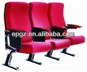 Luzury sillas del auditorio con <span class=keywords><strong>bloc</strong></span> de notas, <span class=keywords><strong>la</strong></span> silla del auditorio apoyabrazos, los asientos del auditorio - Product Image 1
