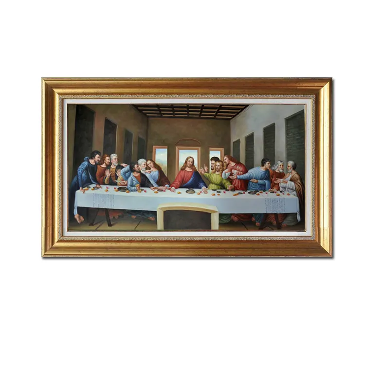 Vieux artistes peintures La Dernière Super de Léonard de Vinci