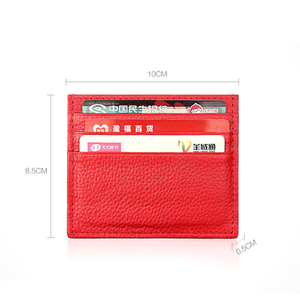 Commercio all'ingrosso personalizzato OEM 2024 vintage <span class=keywords><strong>donna</strong></span> in <span class=keywords><strong>vera</strong></span> <span class=keywords><strong>pelle</strong></span> piccola mini business portamonete porta carte d'identità <span class=keywords><strong>portafoglio</strong></span> - Product Image 5