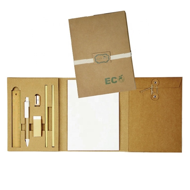 UNIQUE RECYCLED STATIONERY SET A4 & A5