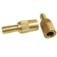 Connecteur de raccord rapide femelle en laiton pour liquide de refroidissement, composant de moule