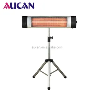 Phong Cách Mới 2500W CE/RoSH Máy Sưởi Thạch Anh Điện Độc Lập Máy Sưởi Hồng Ngoại Thạch Anh Điện Ngoài Trời