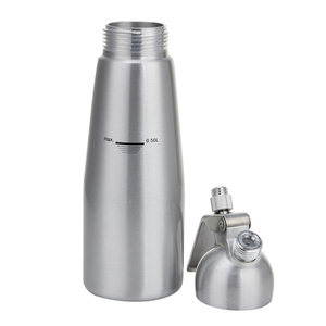 Fabricant de Dessert outils en aluminium tout crème à fouetter 1 Pinte avec trois buses et gaz titulaire - Product Image 3