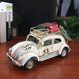 モデルカー1:18メタルダイキャストヴィンテージカーおもちゃヨーロッパで販売コレクションバーパブホーム用アンティークメタルクラフトデコレーション - Product Image 2